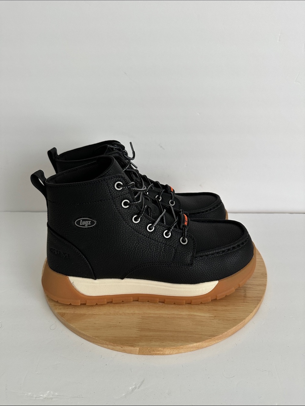 Lugz Yard LX Composite Toe Mens Slip Resistant Flat Heel Work Boots